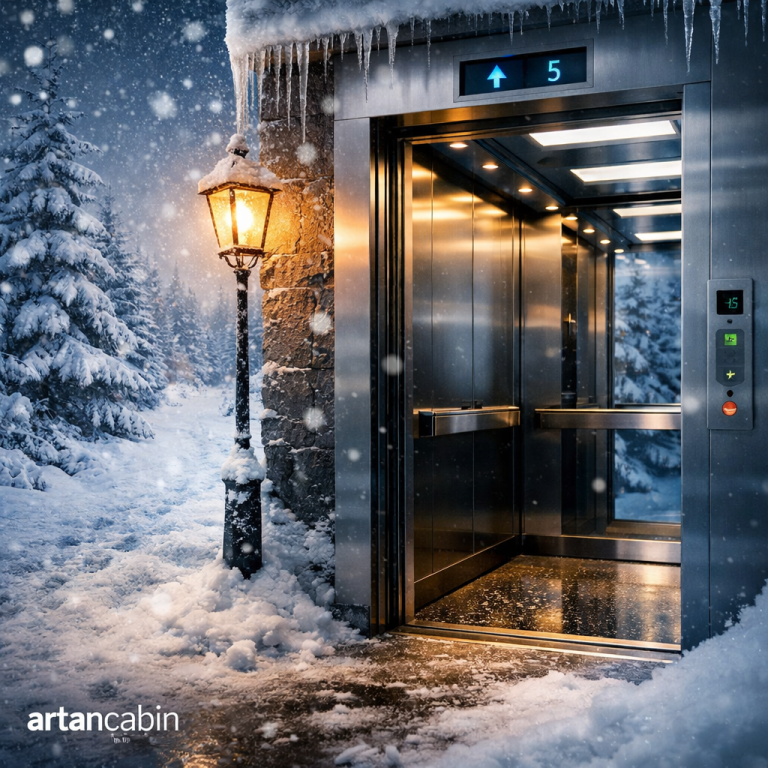 اصول نگهداری آسانسور در زمستان